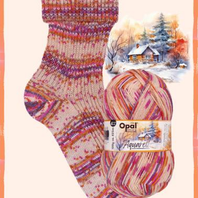 Opal Sock Yarn Watercolor Collection 4-ply